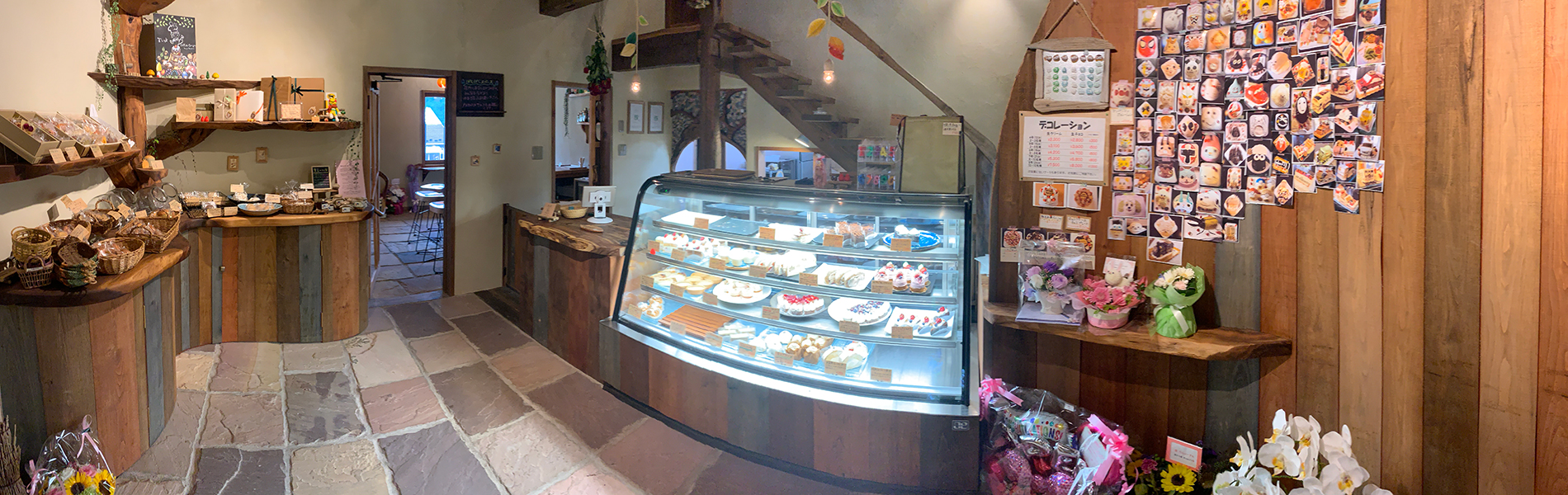 菓子工房garcon ここは栃木県日光市にあるキリフリ谷のおかしやさん 夫婦2人で営む小さなお店です